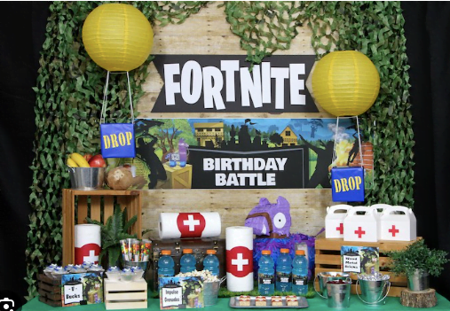 Fortnite Laser tag party
